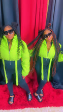 Load image into Gallery viewer, Neon Crop Jacket(2 colors available)
