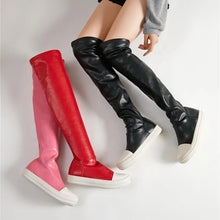 Load image into Gallery viewer, Long Leather “Ricky” Boots
